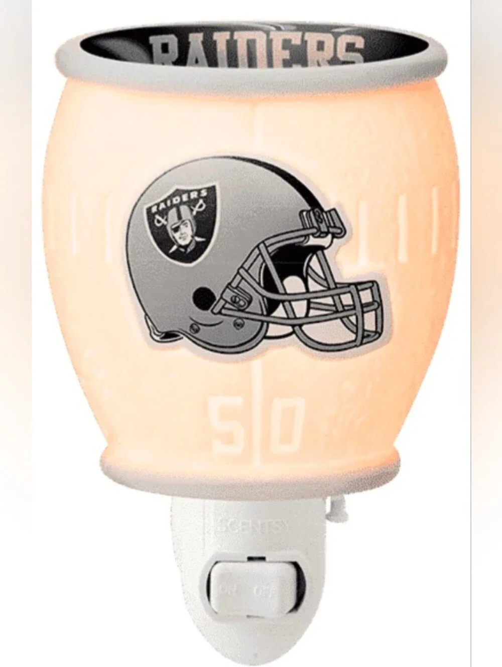 NFL Las Vegas Raiders Mini Wax Warmer • Retired BNIB